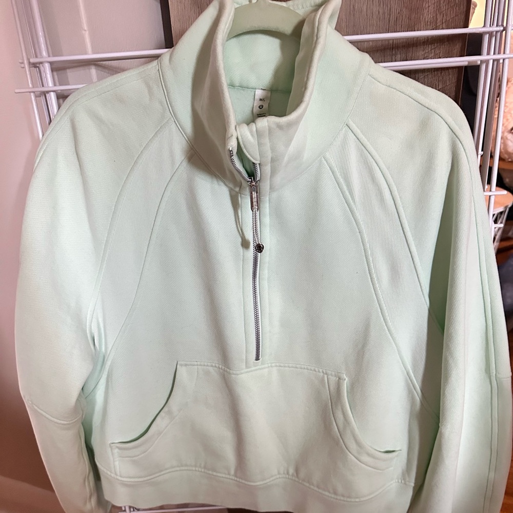 Lululemon Oversized Scuba Funnel Neck - MINT